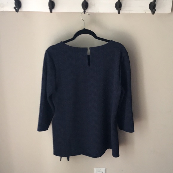 E.S.T. 1846 Navy Blue Top Size L - Picture 4 of 4